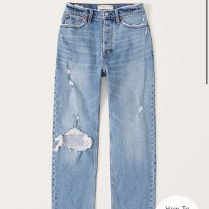 Abercrombie High Rise Dad Jeans